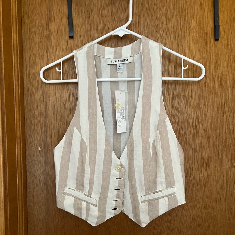 Urban Outfitters cropped vest
